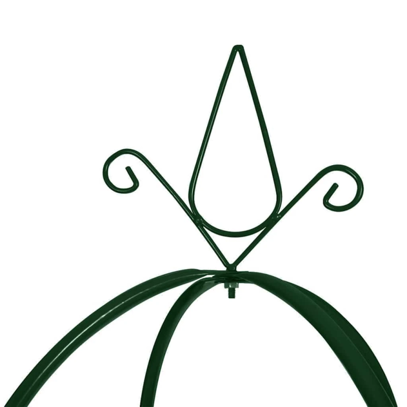 vidaXL Rožu Arkas Dārzam 2 gab ar Spicu Torni 38 Φ, 190 cm