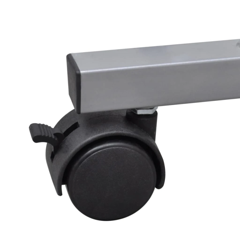 vidaXL Datorgalds ar Papildus Izvelkamu Virsmu Brūns