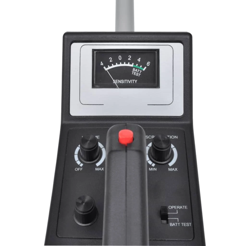 vidaXL rokas metāla detektors, meklēšanas dziļums 60 cm