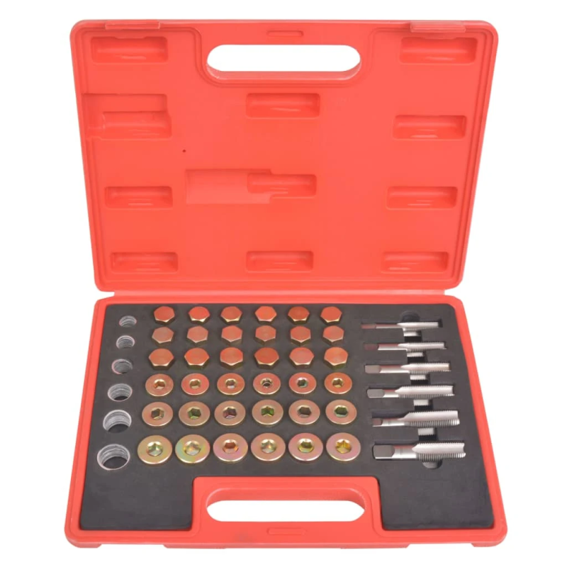 Eļļas Kartera Aizbāžņu Vītņu Remonta Komplekts