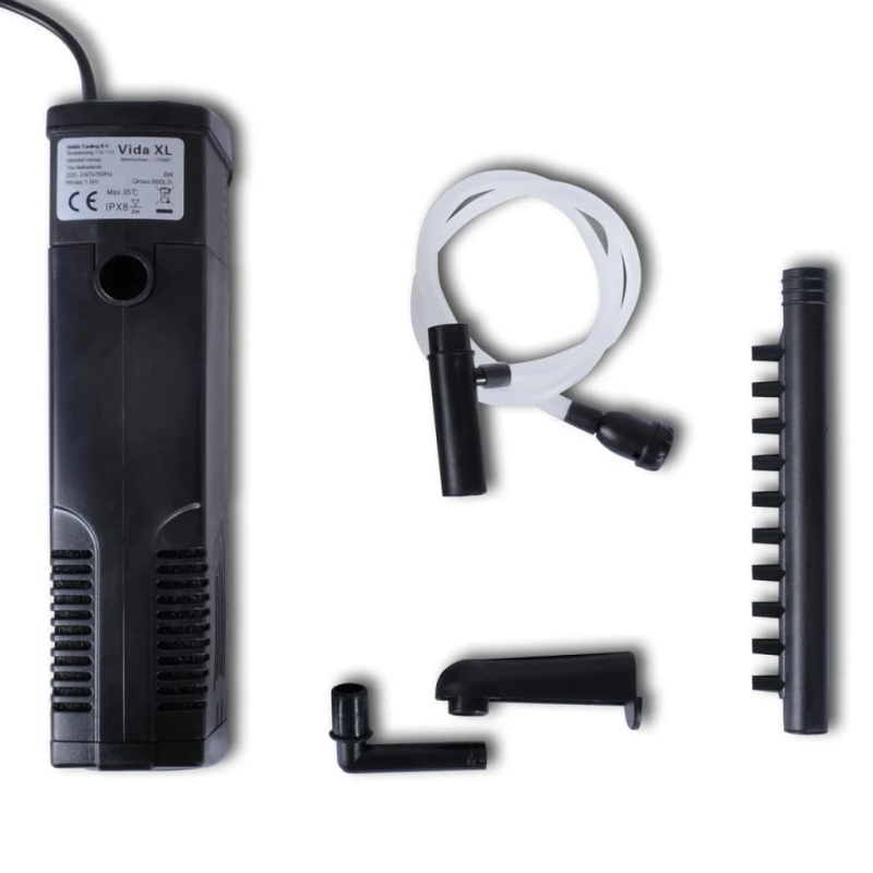 Akvārija Aktīvā Oglekļa Sūknis ar Filtru 600L-h