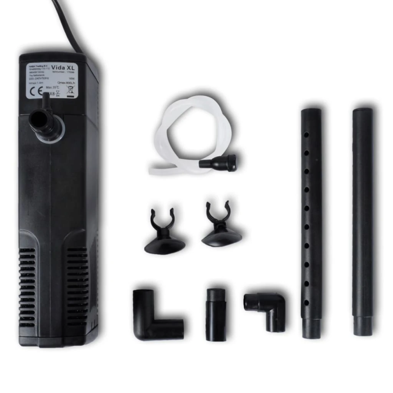 Akvārija Aktīvā Oglekļa Sūknis ar Filtru 800L-h