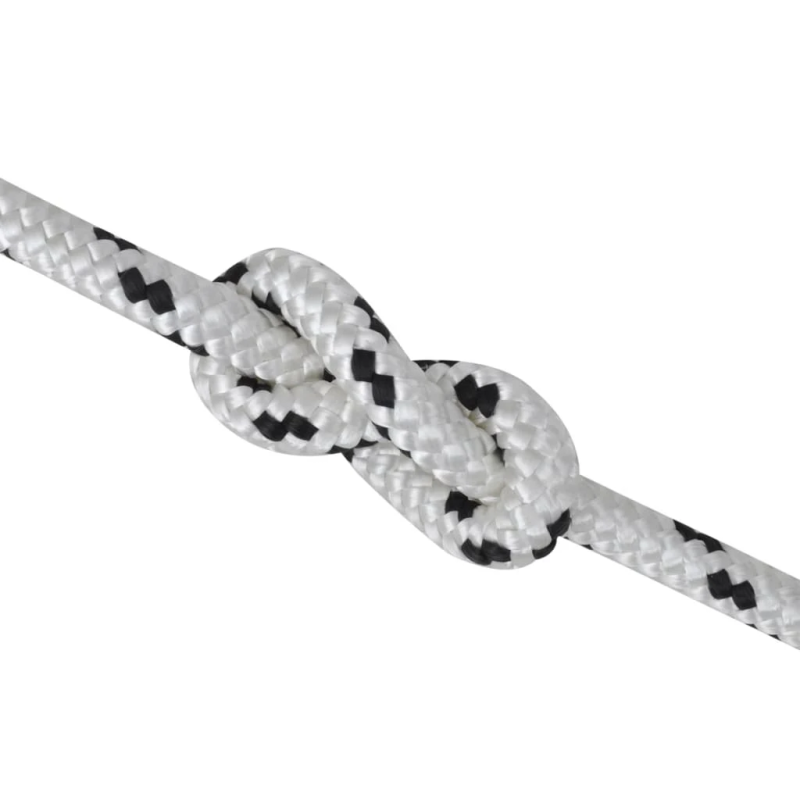 vidaXL pīta laivu virve, poliesters, 6 mm x 50 m