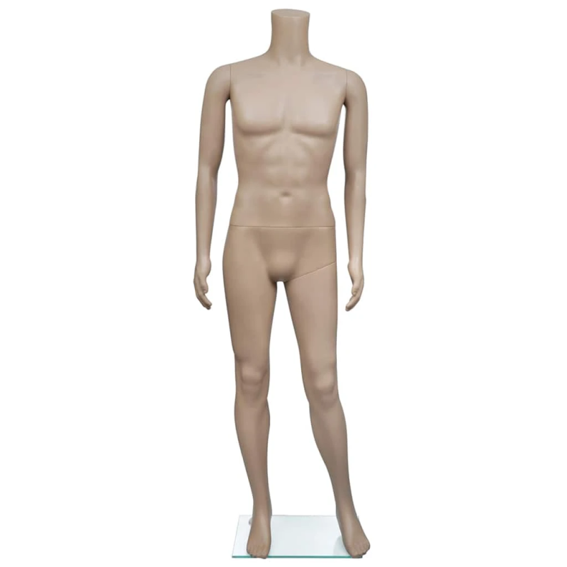 vidaXL vīriešu manekens bez galvas