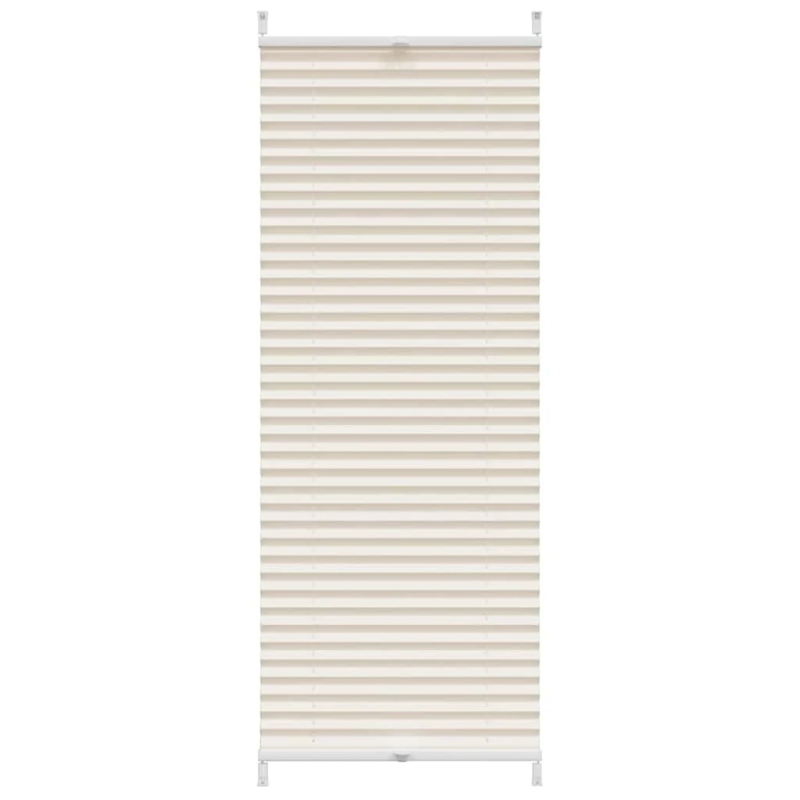 vidaXL Plisē Žalūzijas 50 x 150 cm Krēmkrāsā