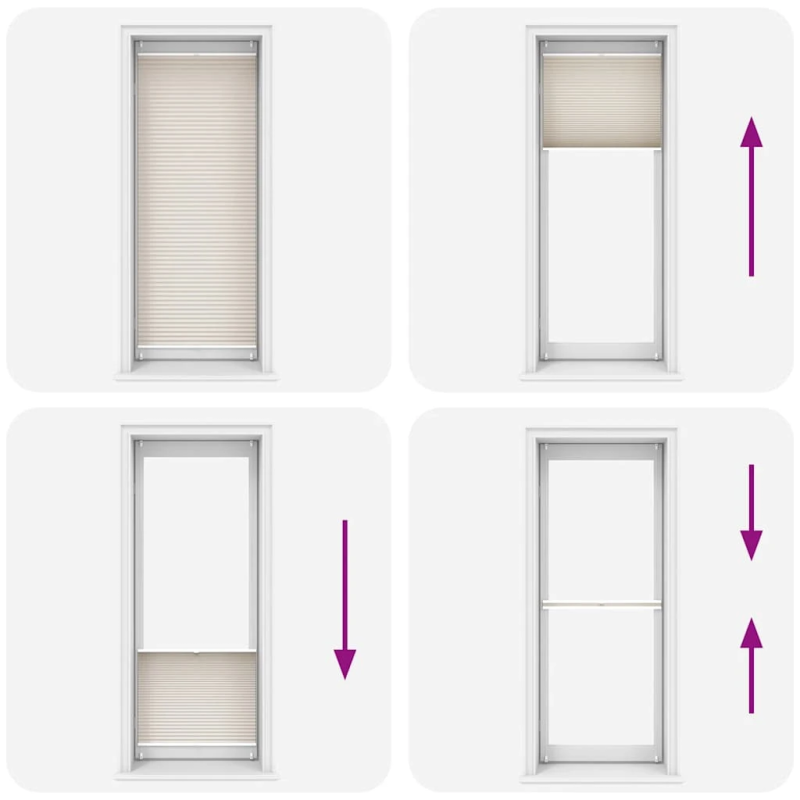 Bēšas Plisē Žalūzijas 70x200cm