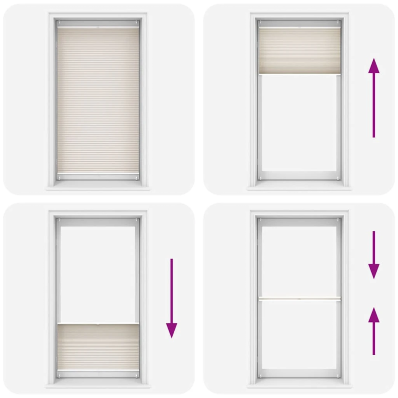 Bēšas Plisē Žalūzijas 100x200cm