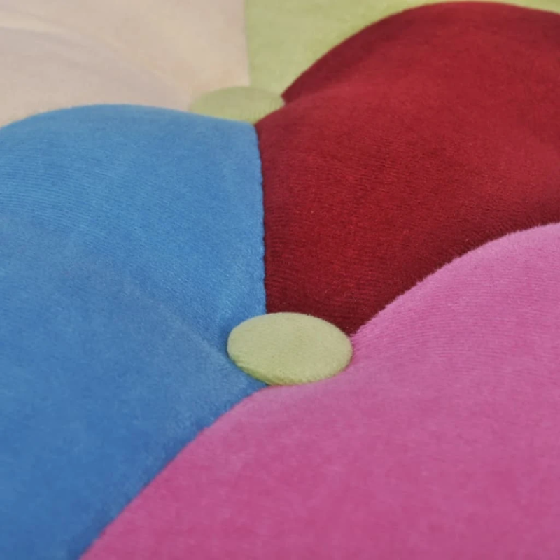 vidaXL franču stila krēsli ar tekstilmozaīkas dizaina audumu, 2 gab.