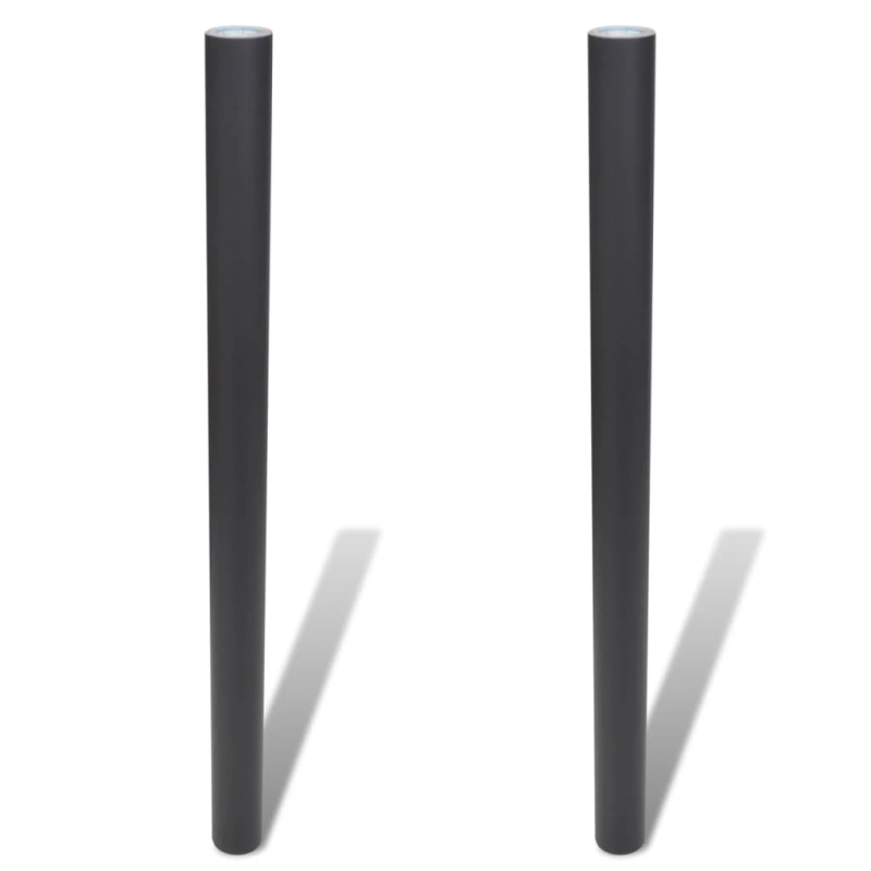 vidaXL sienas uzlīme, tāfele, ar krītiņiem, 2 ruļļi, 0,6 x 3 m