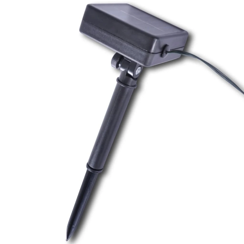 Mākslīgie Krūmi 2 gab. 27 cm DIA ar LED gaismiņām, Saules Baterijām