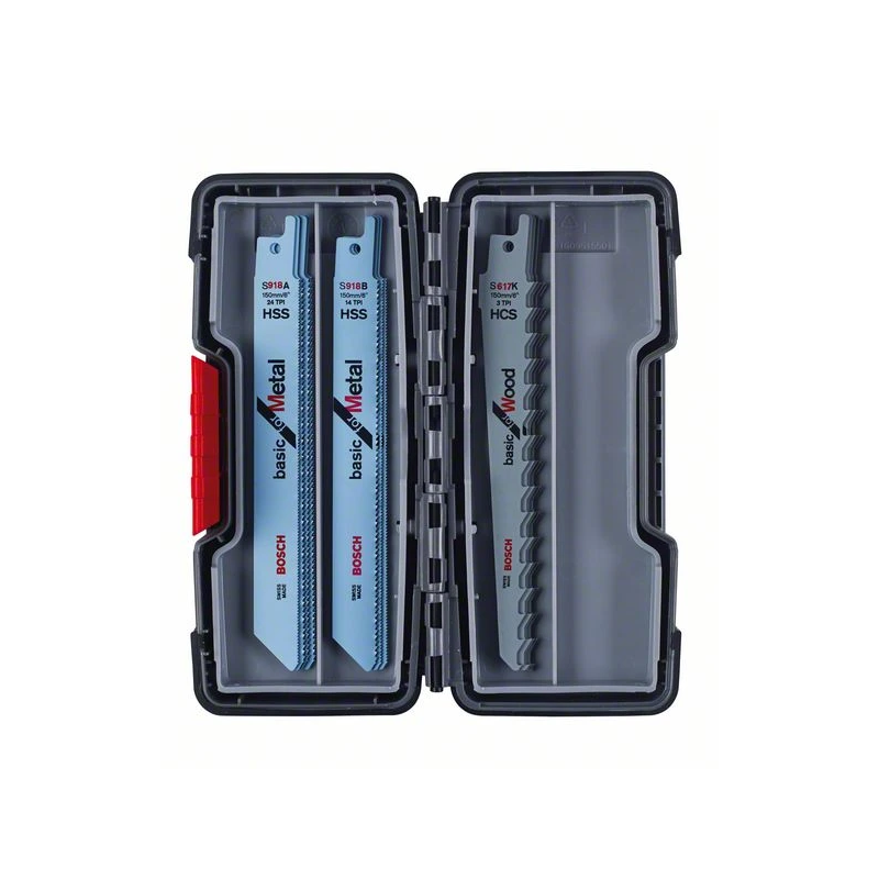 15 Zobenzāģa asmeņu komplekts ToughBox