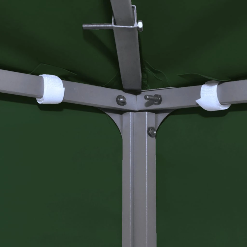 vidaXL nojumes jumta maiņas pārklājs, 3 x 3 m, 310 g-m², zaļš