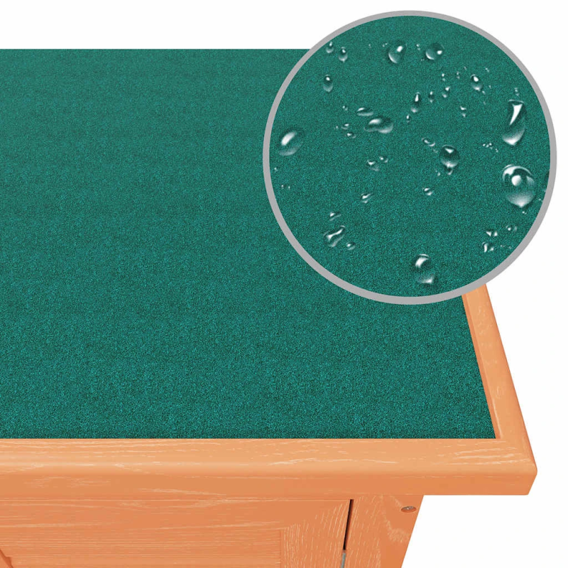 vidaXL trušu un citu mazu dzīvnieku būris, āra māja, koks, 4 durvis