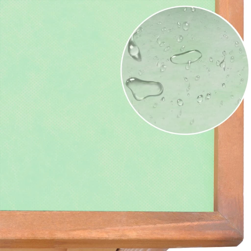 vidaXL āra vistu būris, māja ar 1 perētavu, koks