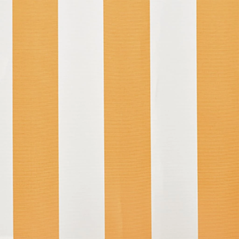 vidaXL markīzes jumts, saulespuķu dzeltens, balts, 6x3 m, ,bez rāmja,