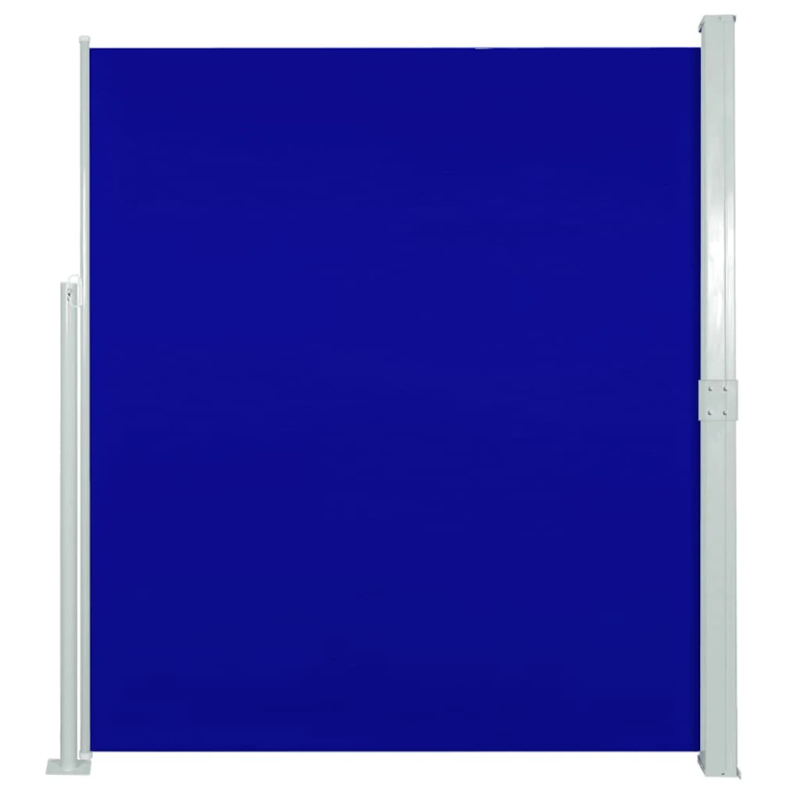 vidaXL izvelkama terases sānu markīze, 160x300 cm, zila