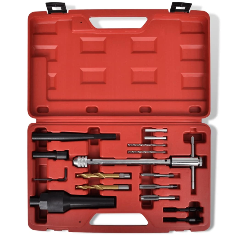 Kvēlsveču noņemšanas un remonta instrumenti Audi Seat VW u.c., 16 gab.