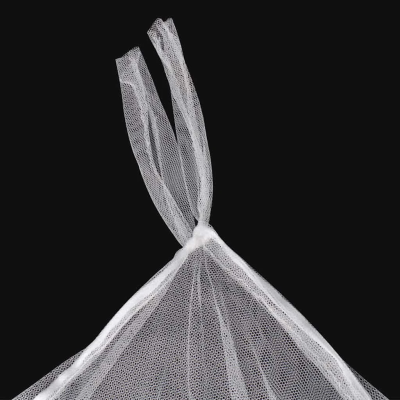 2 Moskītu Tīkli Gultai Kvadrāta Formā 3 Atvērumi