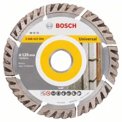 Pjovimo diskas Bosch Diamond D125, 125 mm x 22.23 mm x 2.3 mm