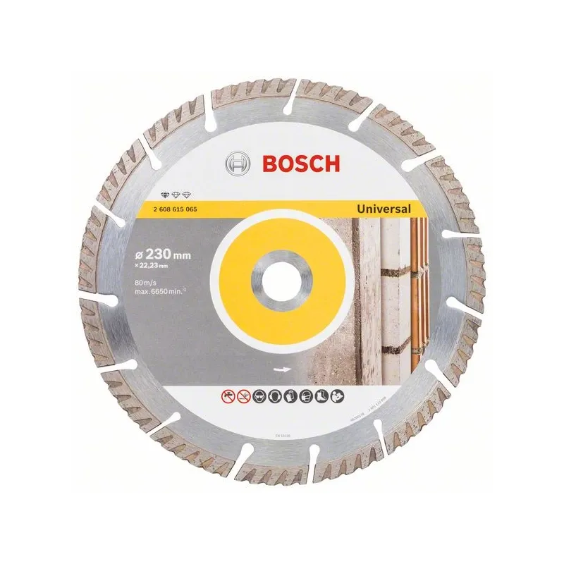 Griešanas asmens Bosch 2608615065, 230 mm x 22.23 mm x 2.3 mm