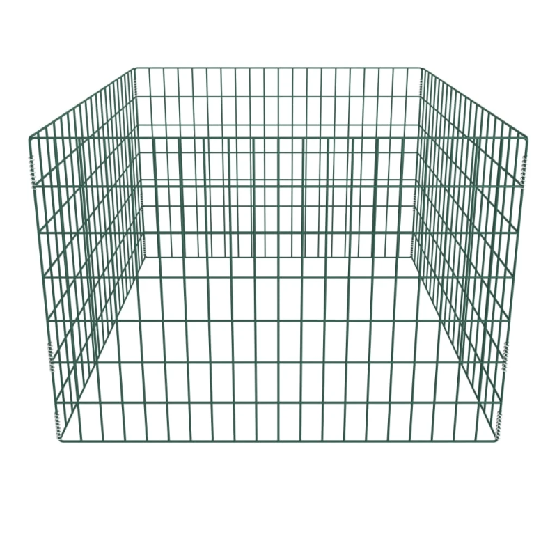 vidaXL komposta kaste, 100x100x70 cm, kvadrāta forma