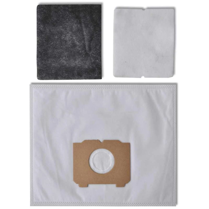 vidaXL 25 gab. putekļu sūcēja maisiņi ar filtriem AEG, Progress, Tornado putekļsūcējiem