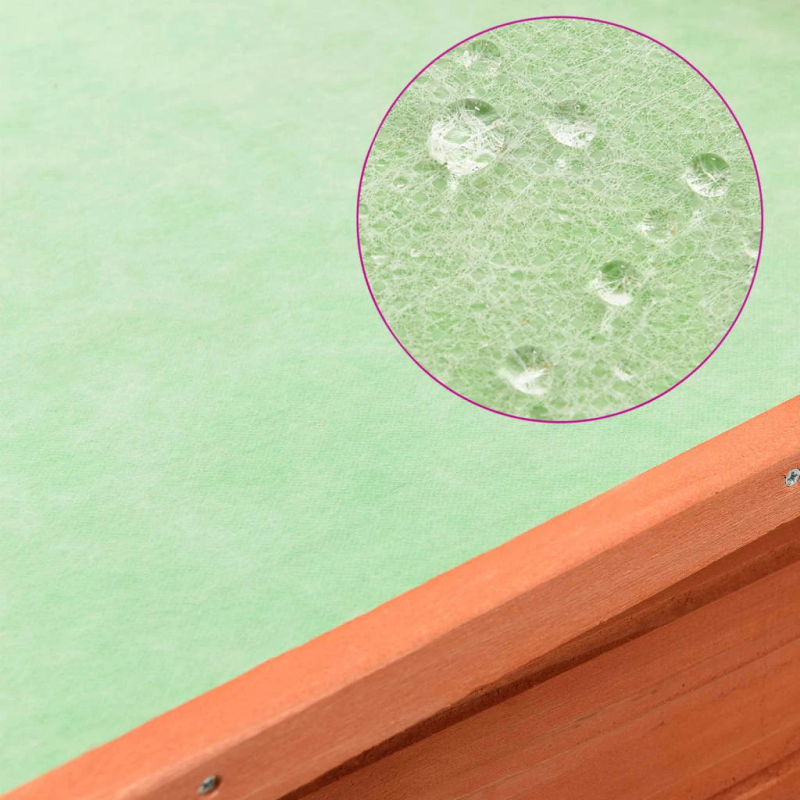 vidaXL trušu un citu mazu dzīvnieku būris, divas mājas, liels