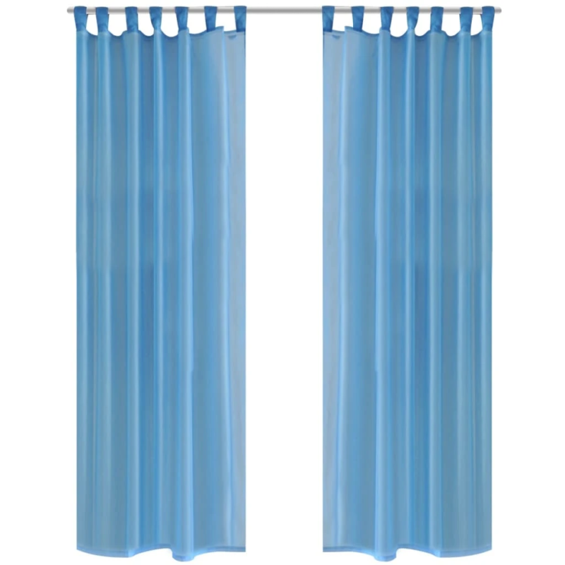 Gari Aizkari 140 x 245 cm Tirkīza 2 gab