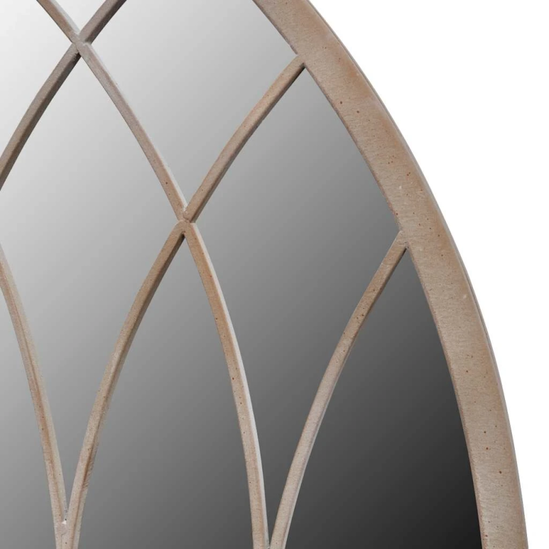 vidaXL gotisks arkveida dārza spogulis, 50x115 cm