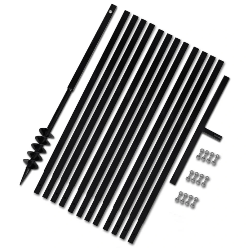 Zemes urbis ar rokturi 80 mm un pagarinātāju 13 m, tērauds