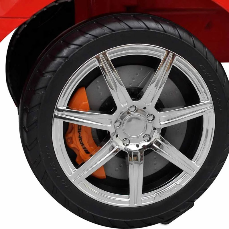 vidaXL bērnu auto, stumjams ar kājām, sarkans