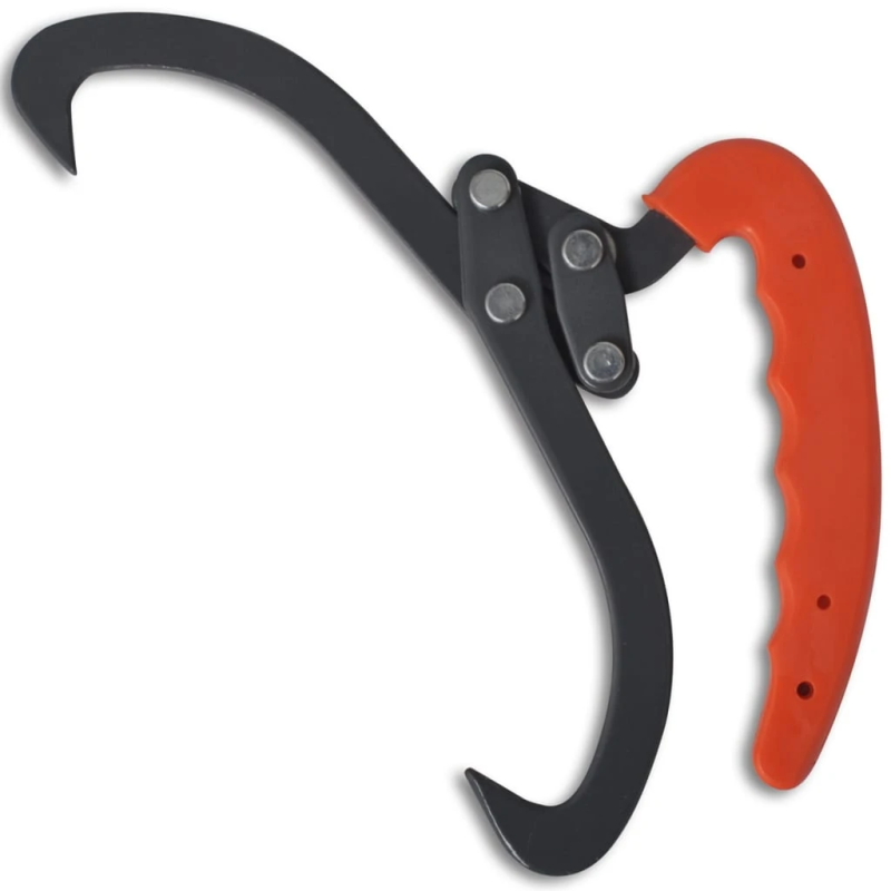 Apaļkoku Skavas 4 gab ar PVC Rokturi