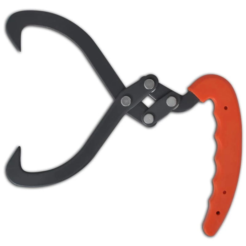 Apaļkoku Skavas 4 gab ar PVC Rokturi