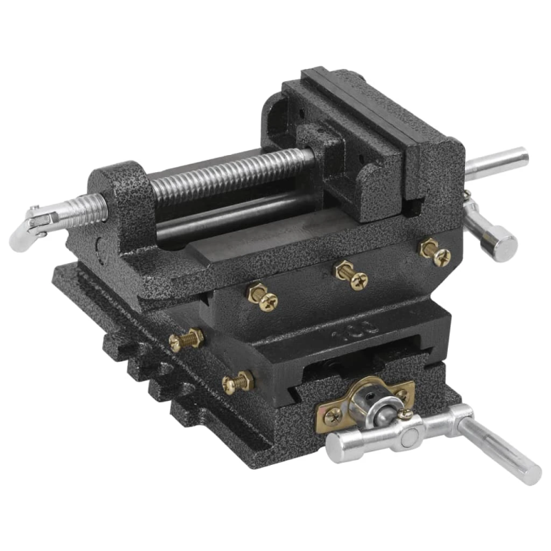 vidaXL ar roku darbināmas krustveida skrūvspīles, 78 mm
