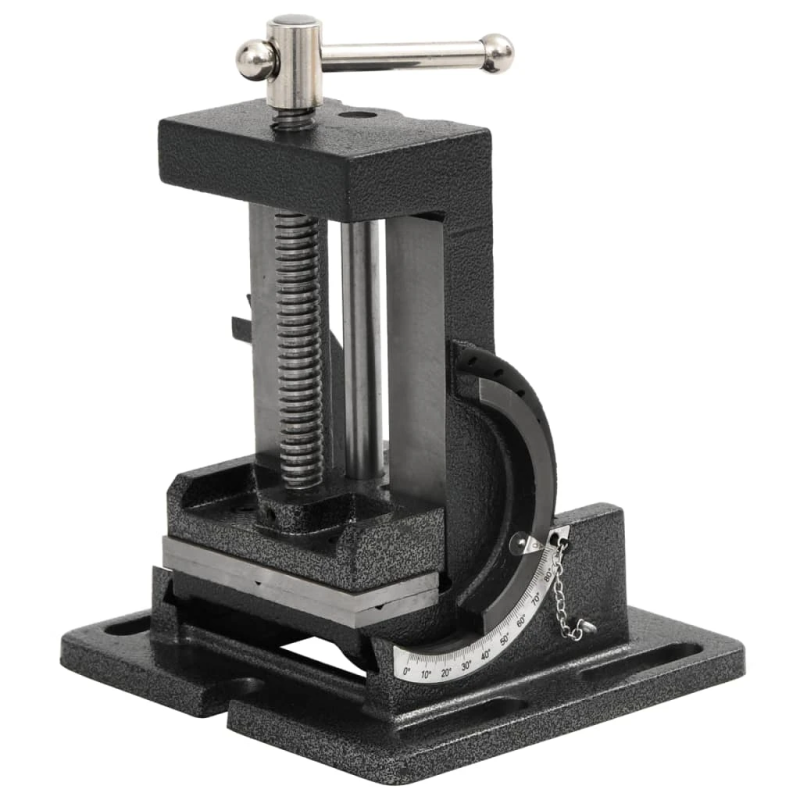 vidaXL ar roku darbināmas skrūvspīles, paceļamas, 110 mm