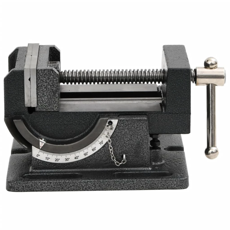 vidaXL ar roku darbināmas skrūvspīles, paceļamas, 110 mm