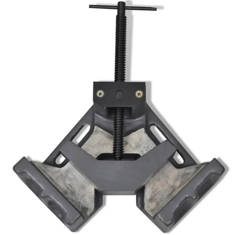 vidaXL ar roku darbināmas taisnleņķa skrūvspīles, 115 mm