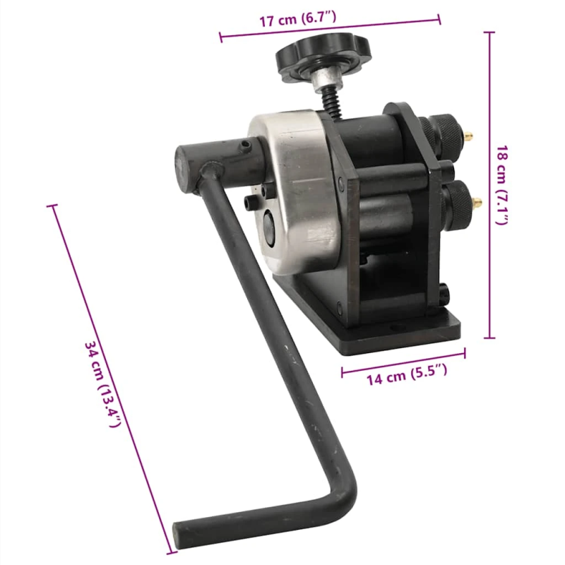 Manuālā lokšņu liekšanas iekārta