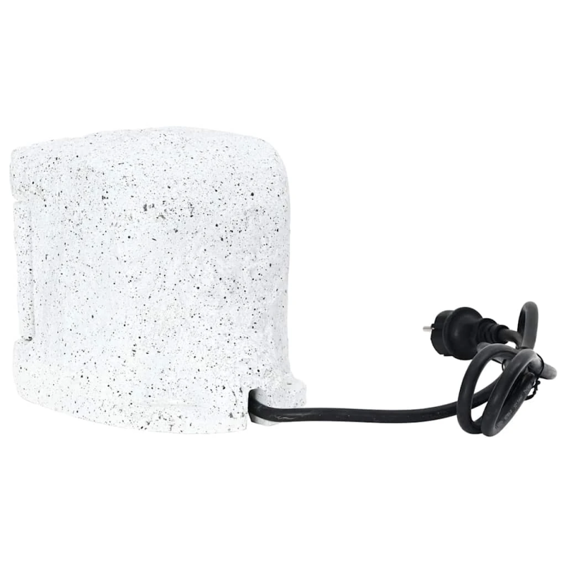 vidaXL dārza kontaktligzda ar taimeri, mākslīgā akmens dizains