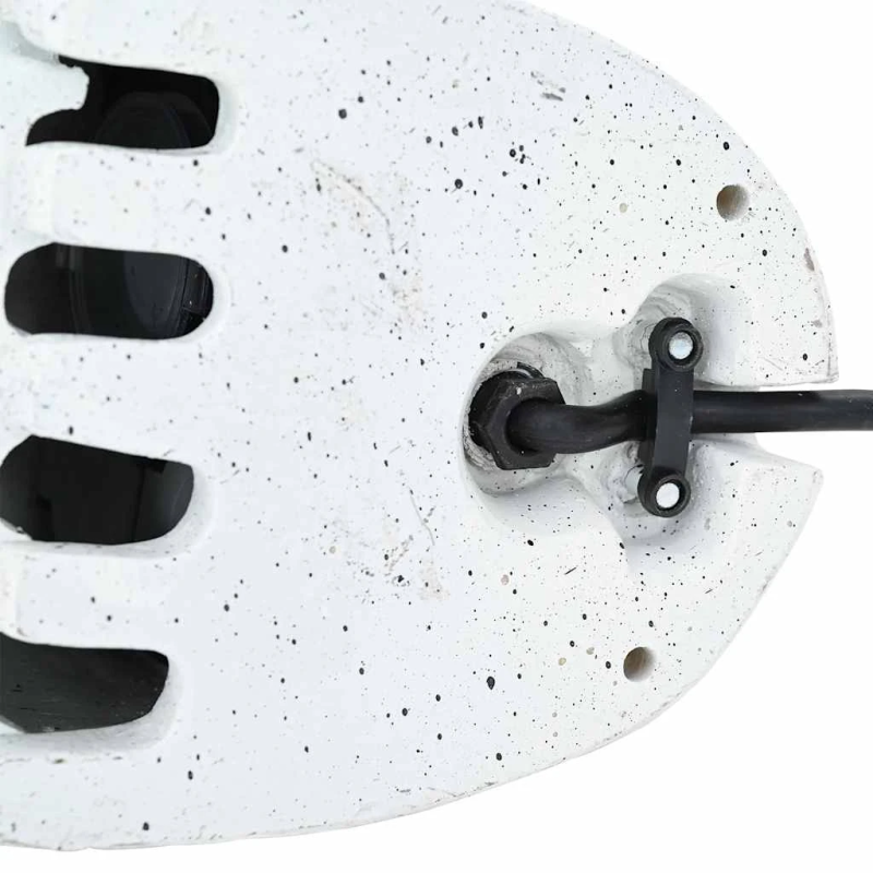 vidaXL dārza kontaktligzda ar taimeri, mākslīgā akmens dizains