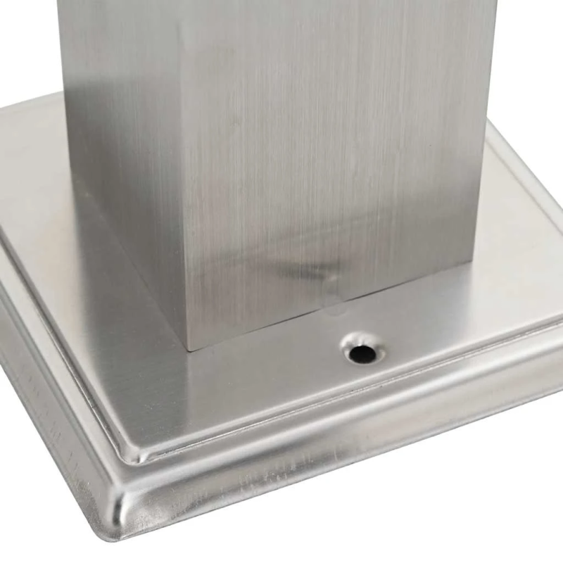 Dārza strāvas sadalītājs ar taimeri, nerūsējošais tērauds