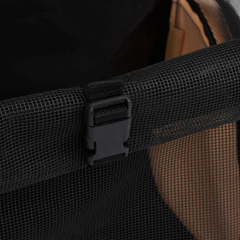 Mājdzīvnieku ratiņi, saliekami, daudzfunkcionāli, bēši