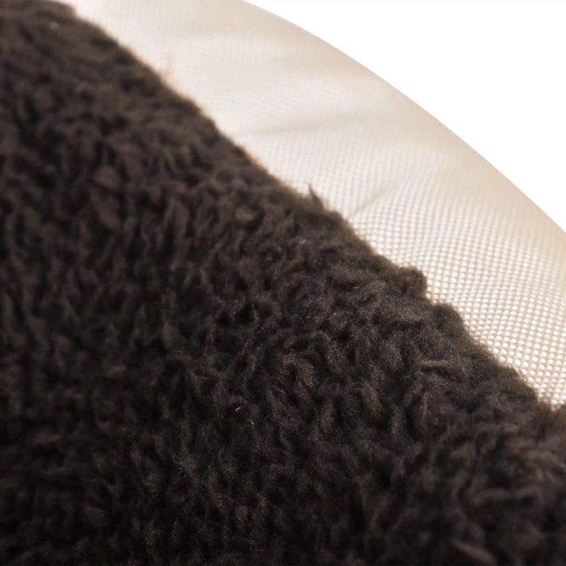 vidaXL suņu gulta ar polsterētu spilvenu, silta, M izmērs