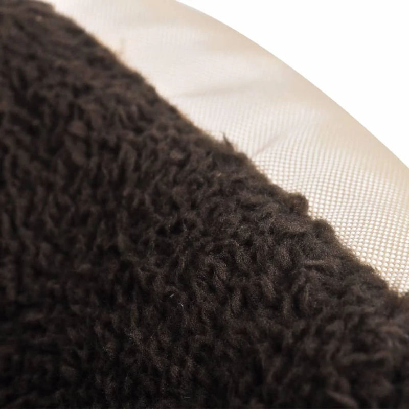 vidaXL suņu gulta ar polsterētu spilvenu, silta, L izmērs