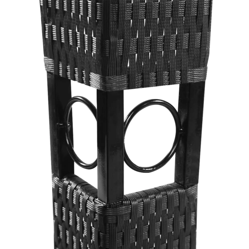 vidaXL dārza nojume ar jumtu, 3x4 m, tumši pelēka