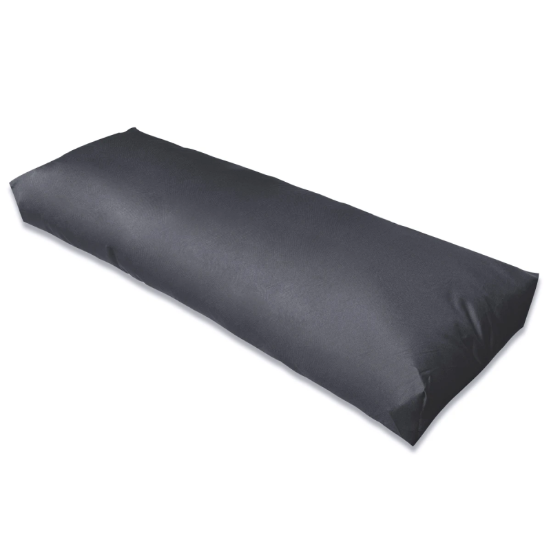 vidaXL Pallet dīvāna spilvens 13 pcs Melna 120 x 80 x 10 cm audums