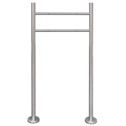 Nerūsējošā Tēraud Statīvs Pastkastītei 120 x 50 cm ,aug x pl,