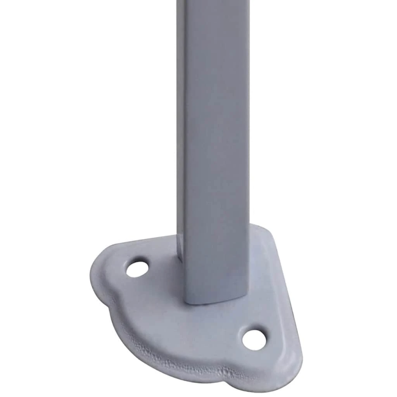 vidaXL saliekama telts, krēmkrāsā, 3x3 m