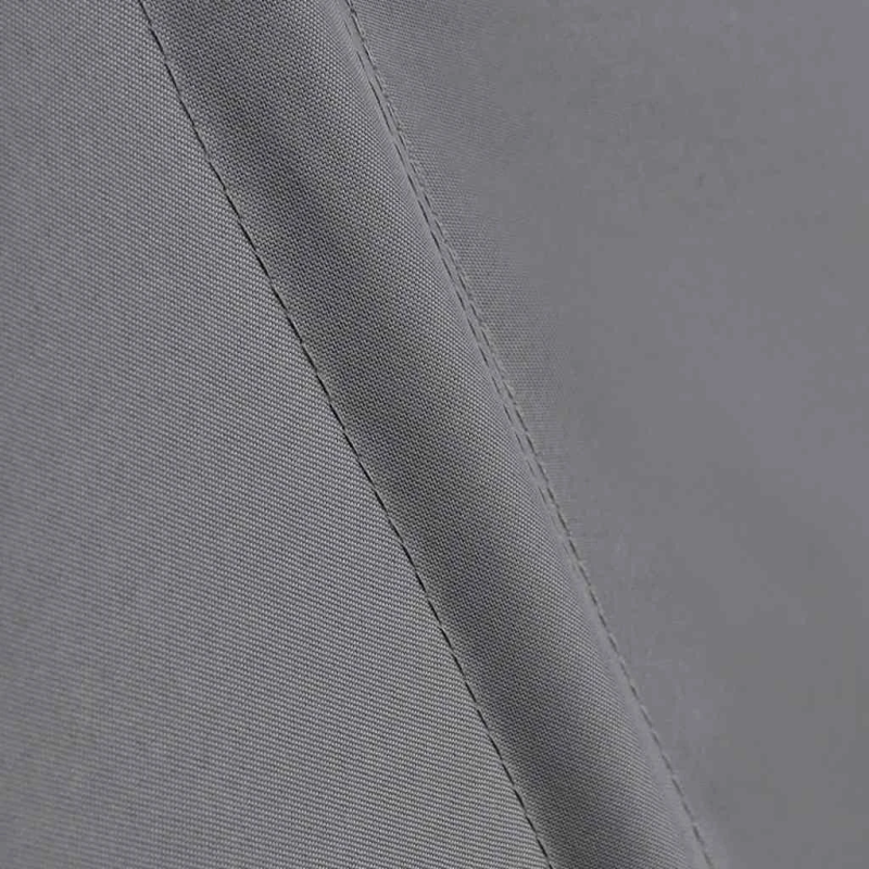 vidaXL saliekama balkona sānu markīze, pelēka, 160x240 cm