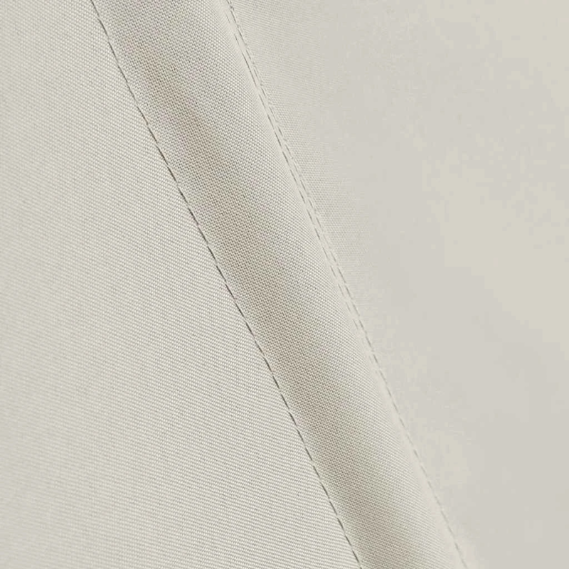 vidaXL saliekama balkona sānu markīze, krēmkrāsā, 210x210 cm